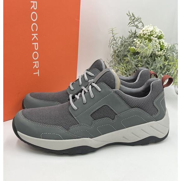 Rockport XCS Riggs Blucher Water Resistant Walking Hiking Shoe Black CI7597 9.5W main image 9